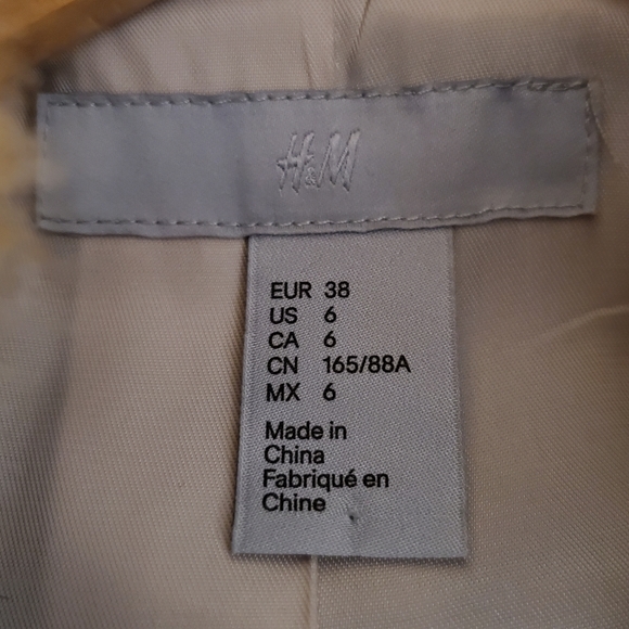 H&M Multi-color Faux Fur Coat - Picture 7 of 8